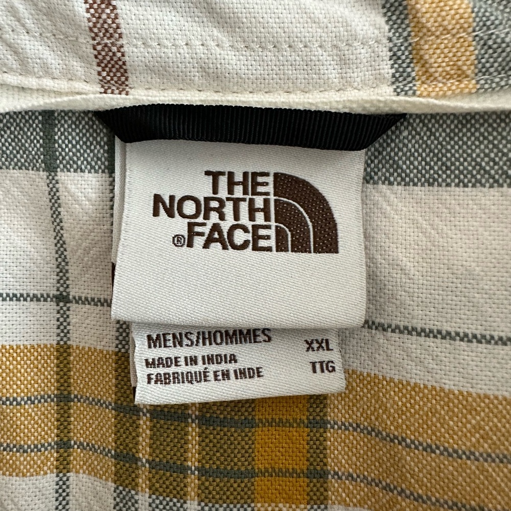 The North Face Long Sleeve Button Up Shirt Size XXL Gently‎ Worn - Picture 5 of 6
